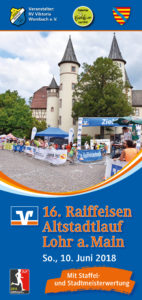 Flyer Altstadtlauf 2018 Titel